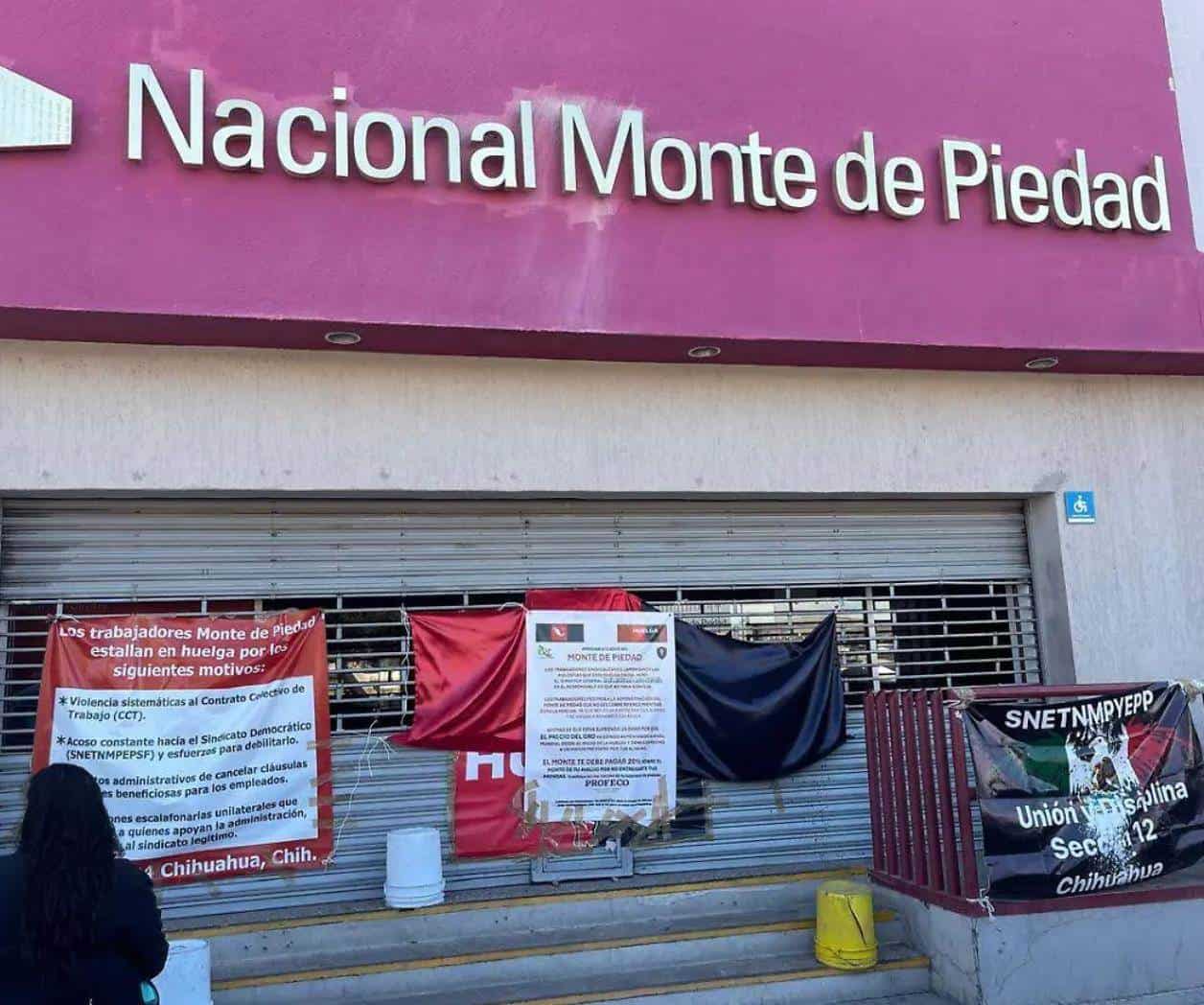 Plantea STPS solución a huelga en el Nacional Monte de Piedad