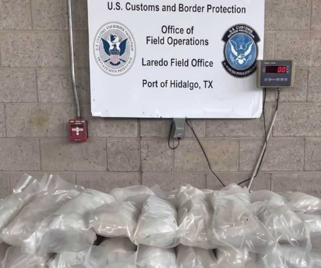 La CBP asegura carga de metanfetaminas en Pharr