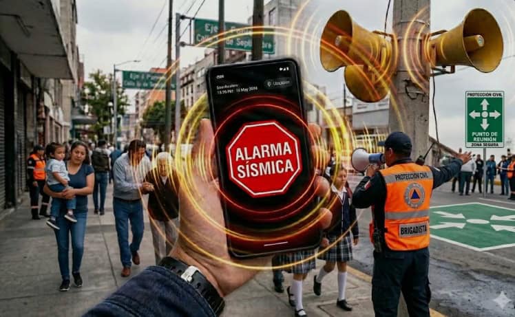 Activarán alerta sísmica en celulares de todo México