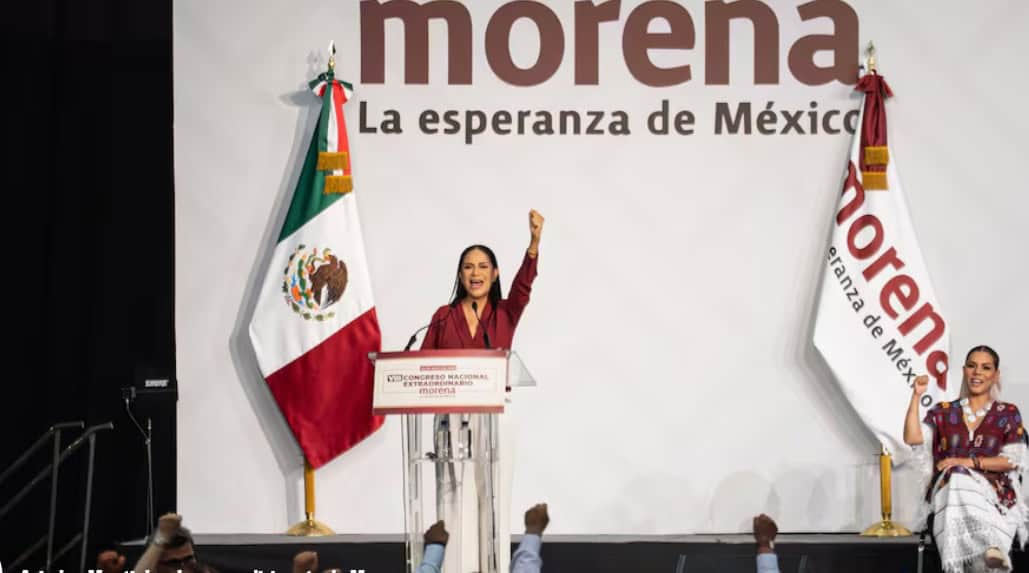 Asume Ariadna Montiel  la dirigencia de MORENA