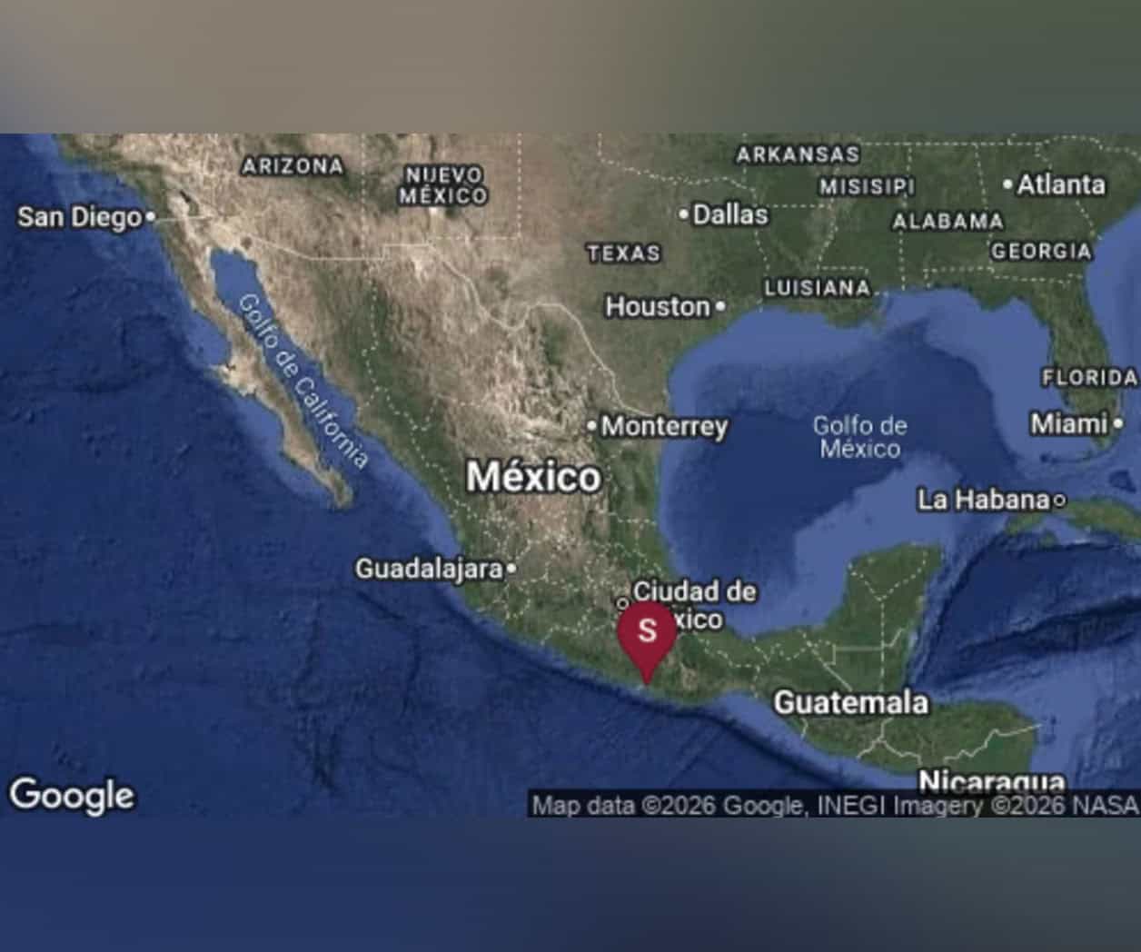 Sismo de magnitud preliminar de 6 sacude Oaxaca