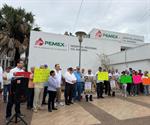 Protestan contra hospital de Pemex