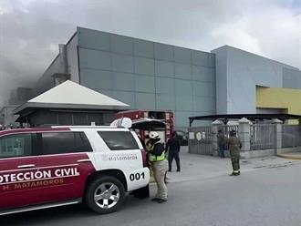 Se incencia maquiladora en Matamoros