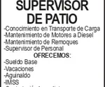 (LOGO) SOLICITA: *SUPERVISOR