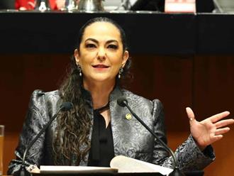 Olga Sosa la senadora más productiva del parlamento
