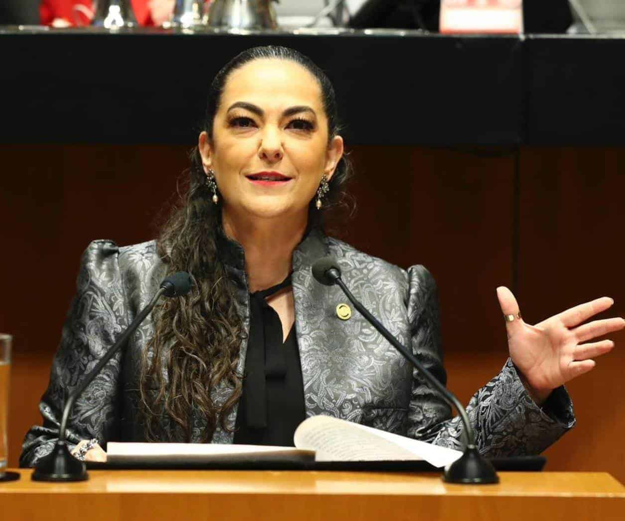Olga Sosa la senadora más productiva del parlamento