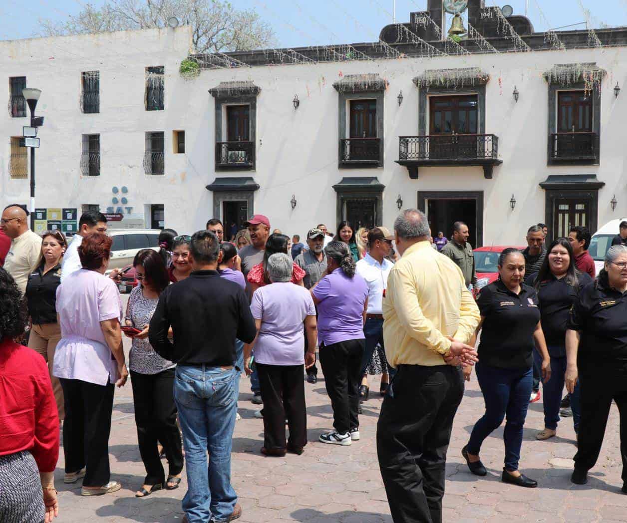 Participa Ayuntamiento en Simulacro Nacional 2026