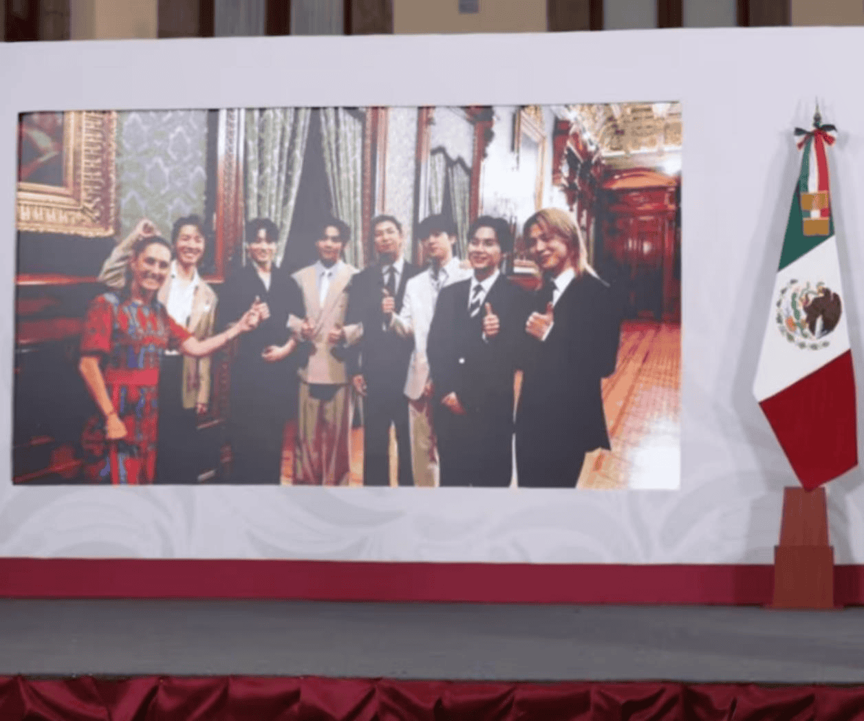 BTS regresará a México el próximo año, asegura Sheinbaum