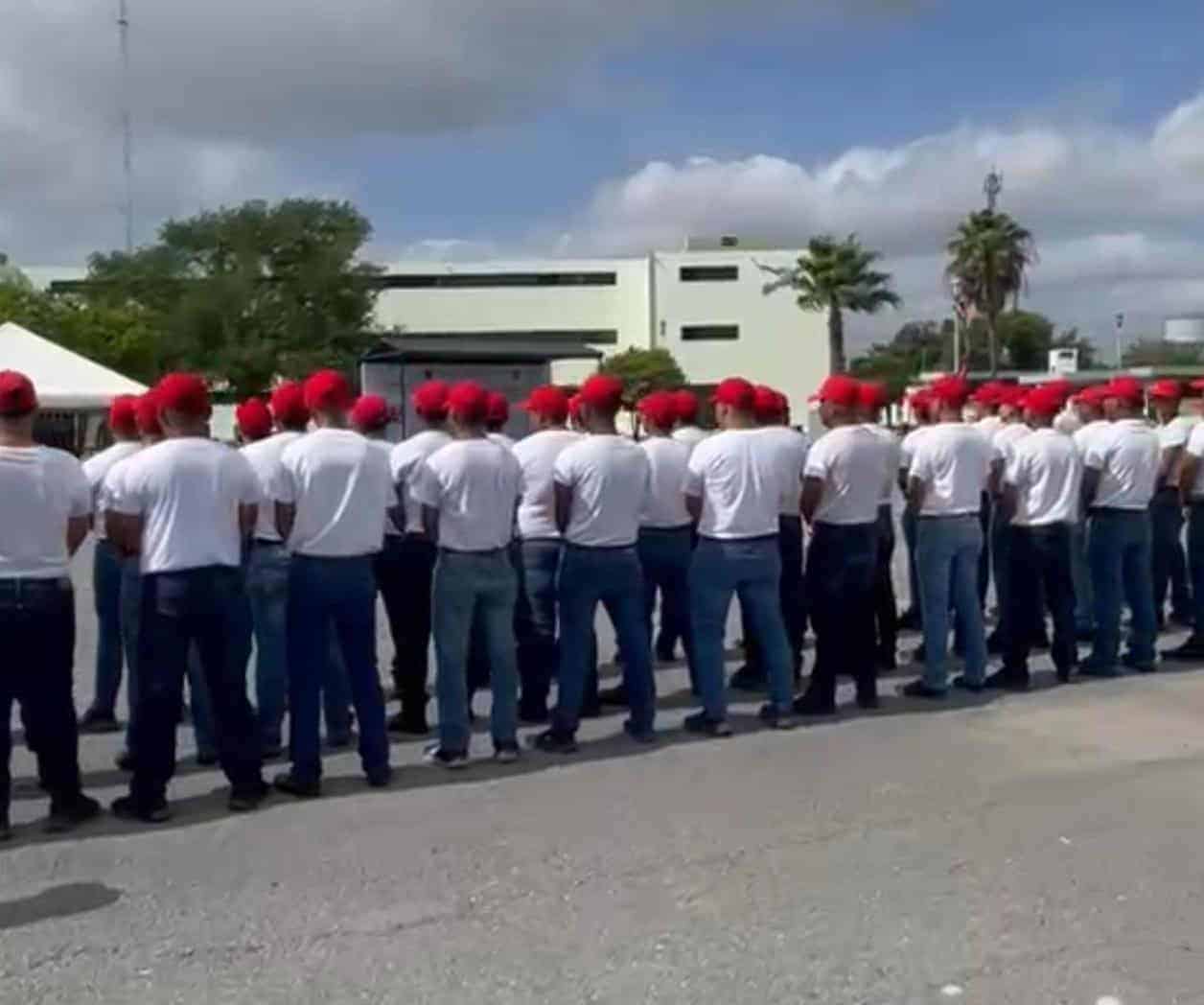 Toma de Protesta de Bandera de los soldados del Servicio Militar Nacional, clase 2007.