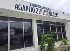 Deterioro en fachada y techo de Biblioteca Agapito Zepeda