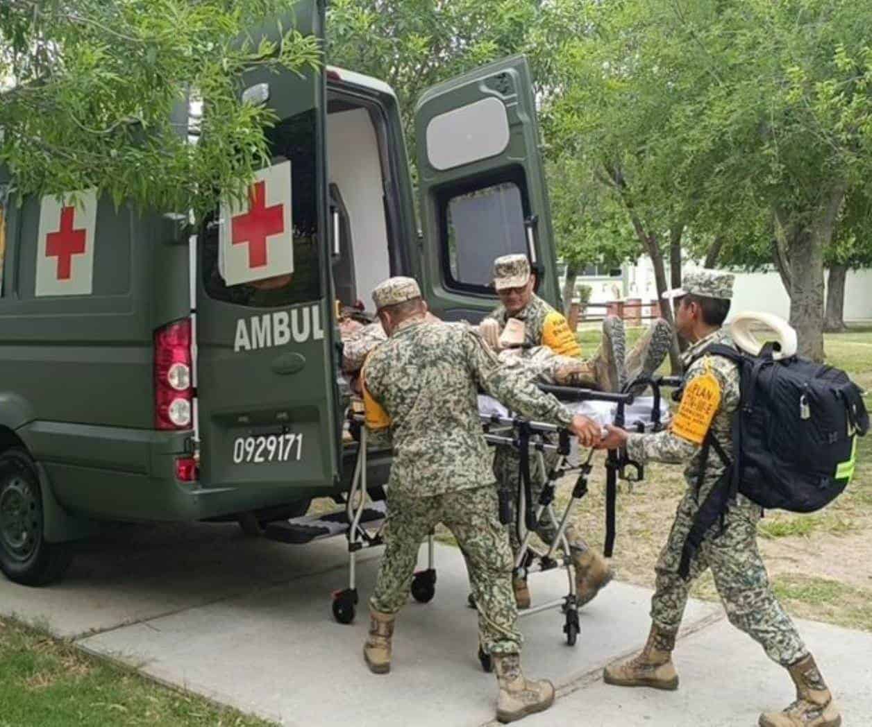 Ensayan en Zona Militar respuesta ante desastre