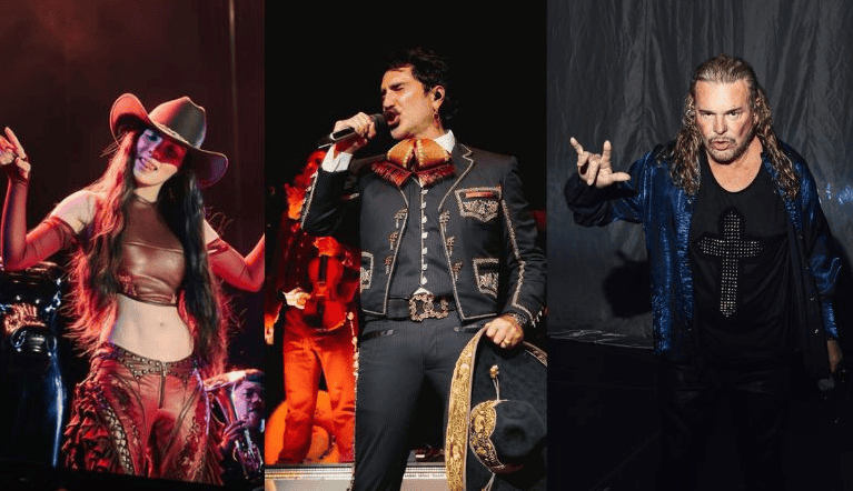 Artistas mexicanos en la inauguración del Mundial 2026
