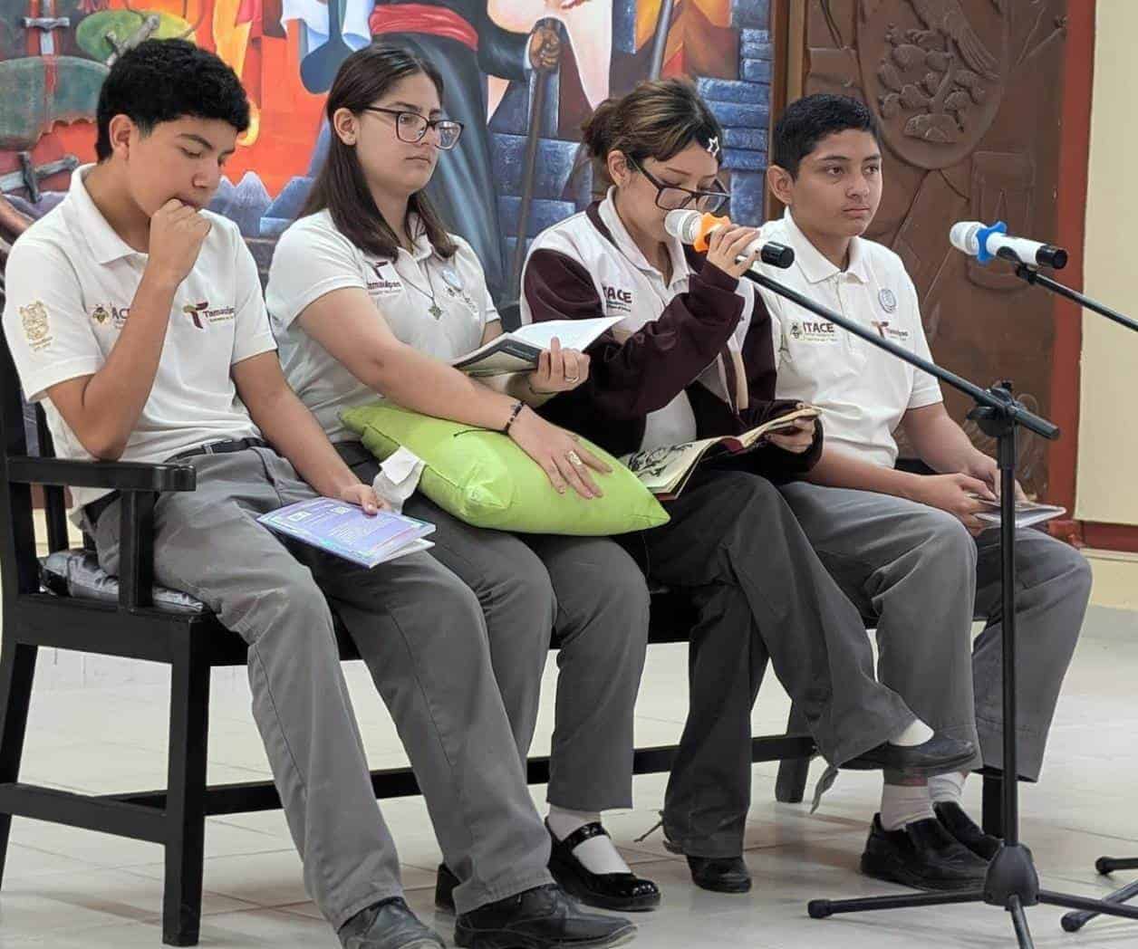 Fomentan la lectura entre jóvenes del ITACE Reynosa