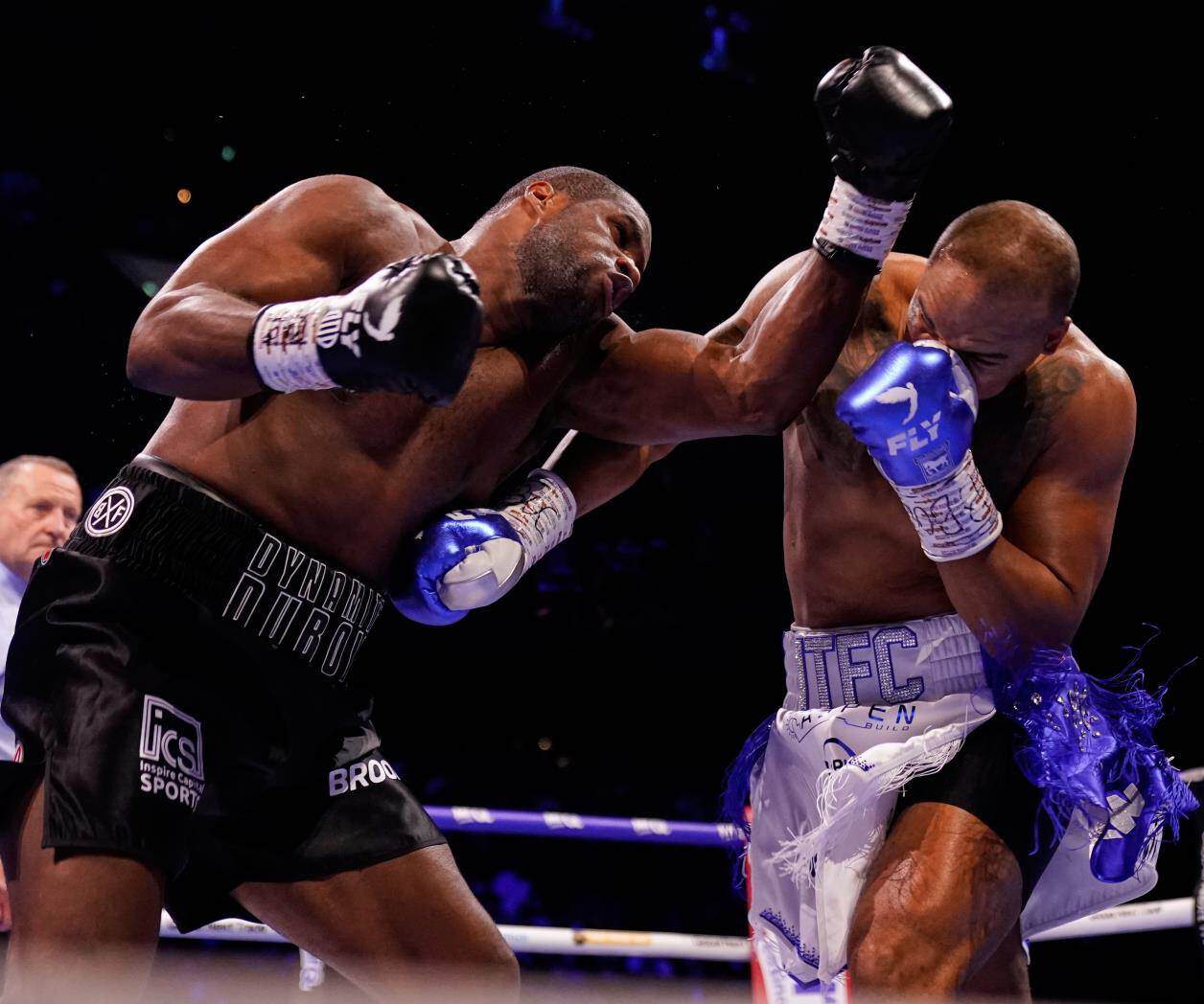 Dubois noquea a Wardley para ganar el título pesado OMB