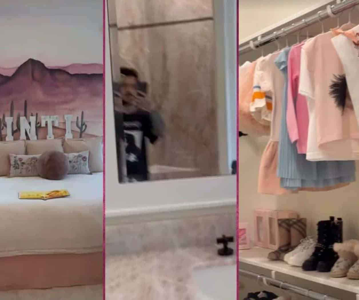 Presume el cuarto de su hija Inti