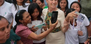 Aprueba 72% de la población gestión de Claudia Sheinbaum