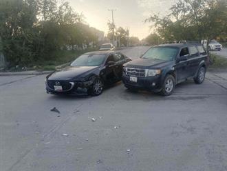  Choque en Río Bravo deja cuantiosos daños materiales