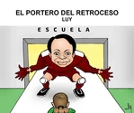El portero del retroceso