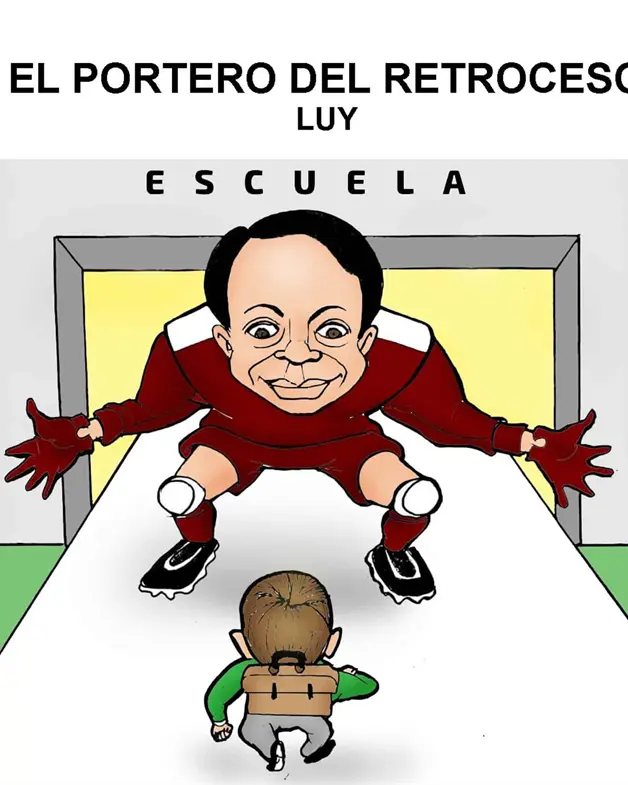 El portero del retroceso