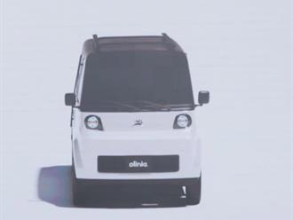 Presentan Olinia, el primer auto eléctrico mexicano