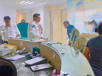 Cortocircuito en clínica de Río Bravo