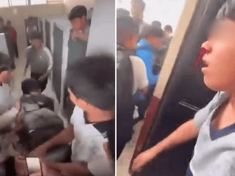 Violenta riña en secundaria de Tampico