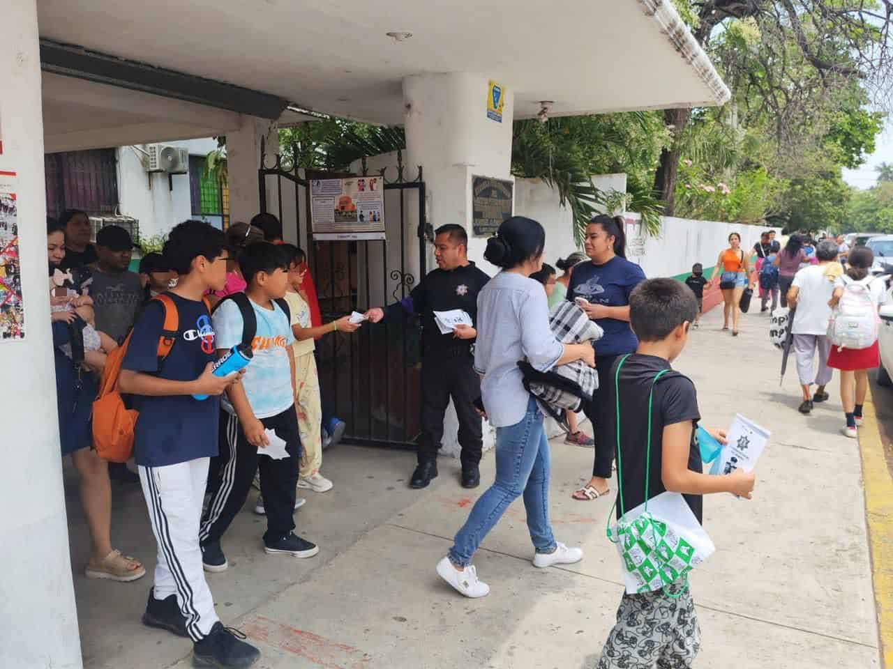 Refuerza Guardia Estatal vigilancia en escuelas del sur