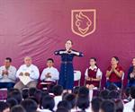 Impulsa alcaldesa de NLD infraestructura educativa