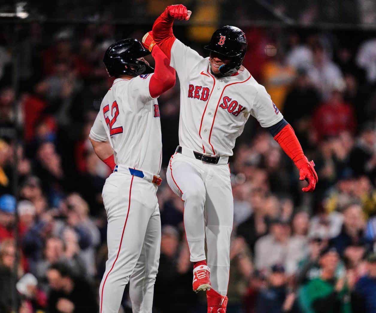 Rompen racha de Schwarber y Boston gana