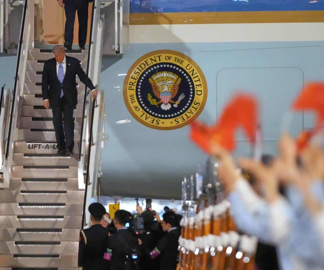 Trump es recibido en China con mucha fanfarria, pero es difícil que haya avances significativos