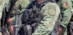  Ejército asegura armas y autos blindados en Matamoros