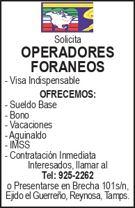 (LOGO) SOLICITA; *OPERADORES 