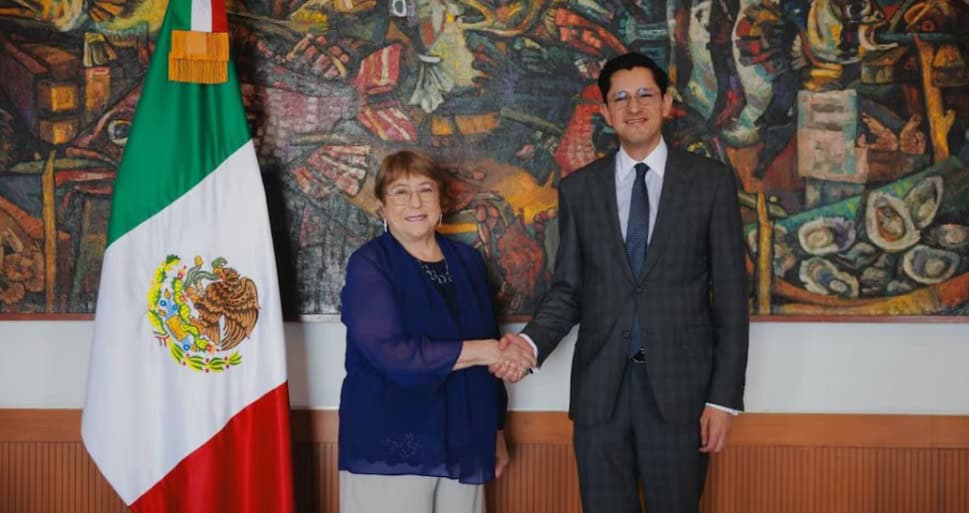 México respalda a Bachelet para la ONU