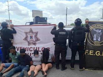 Captura Guardia Estatal a cuatro personas en Reynosa