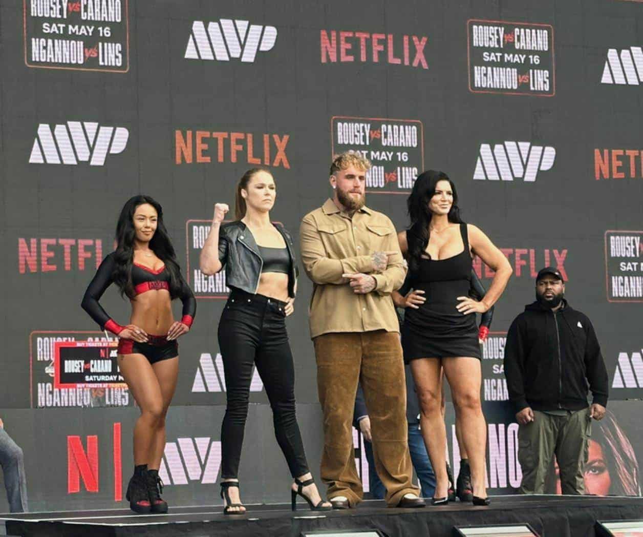 Ronda Rousey y Gina Carano listas para volver a artes marciales mixtas, frente a frente