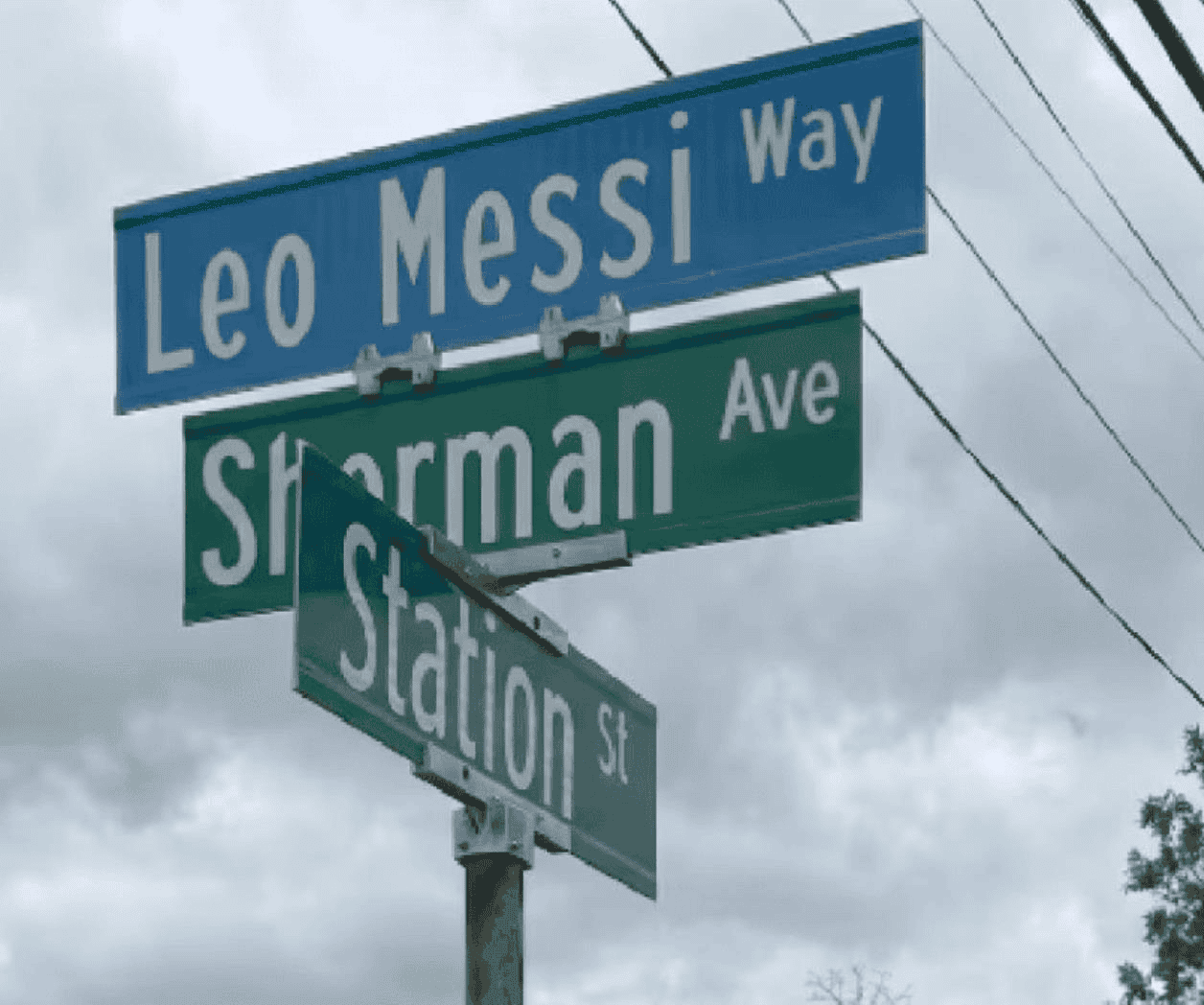 Lionel Messi es homenajeado con una calle en Nueva Jersey