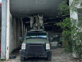 Aseguran camionetas blindadas en Reynosa