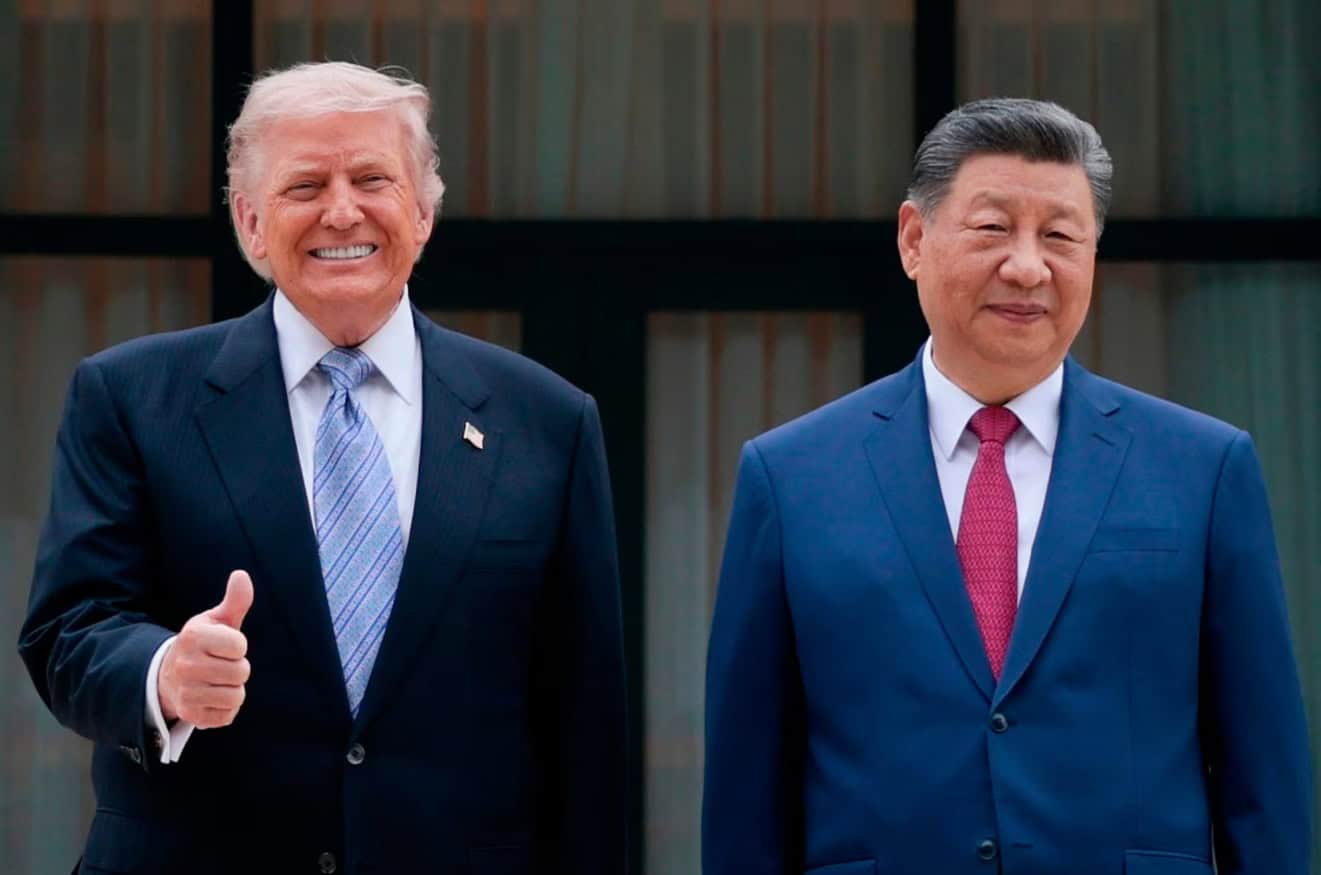 Trump concluye su visita a China