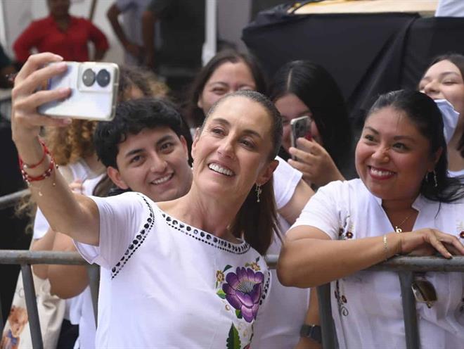 Blindará Sheinbaum la Transformación ante extranjeros y corruptos