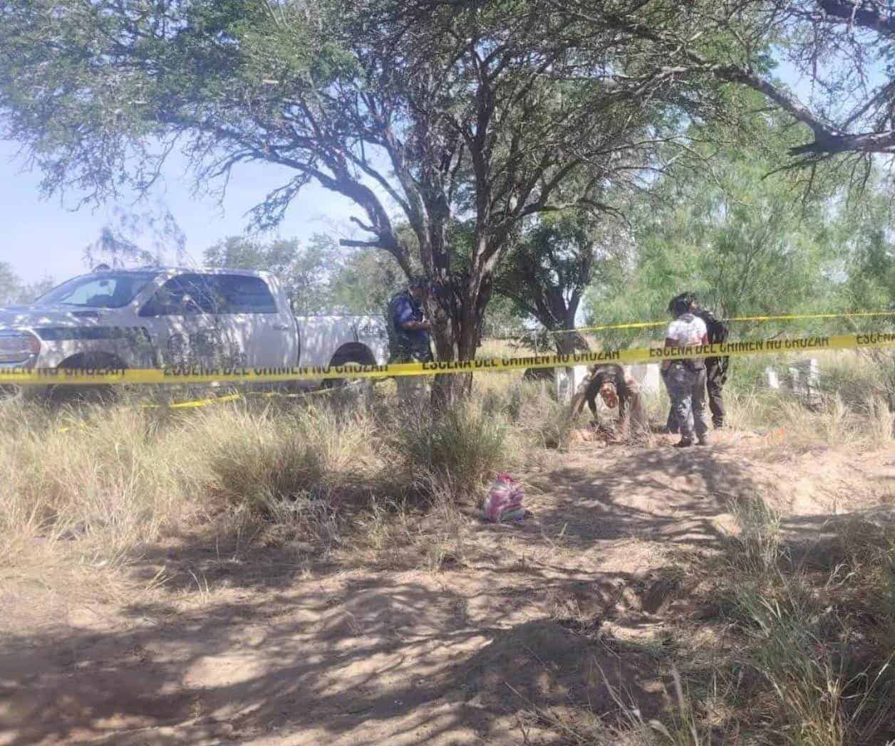 Detectan 8 fosas con restos  humanos en Miguel Alemán