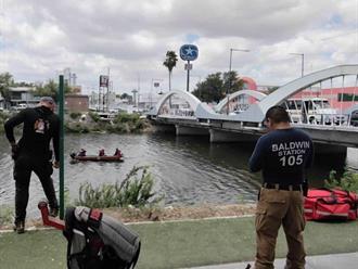 Encuentran cuerpo de joven que se lanzó a canal en Reynosa