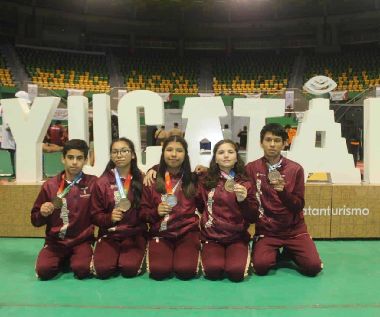 Suma Tamaulipas tres oros en histórica jornada de judo