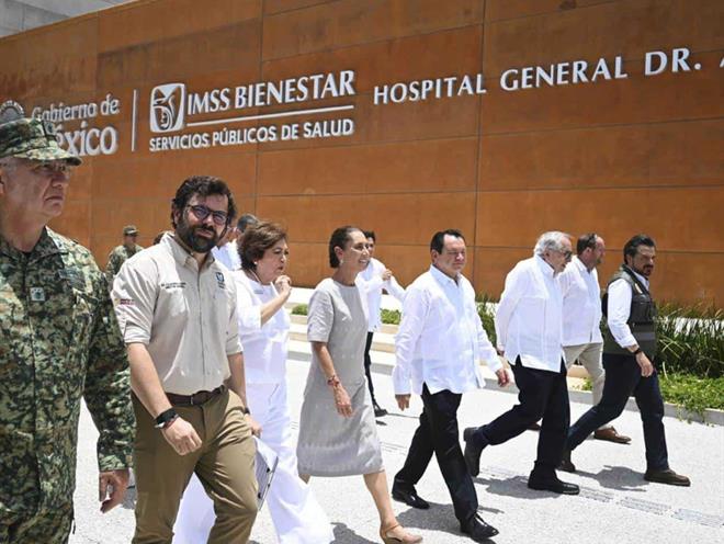 Inauguran en Yucatán el hospital más grande del sureste