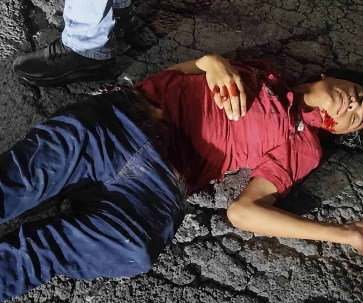 Atropella cafre a dos y los deja en agonía