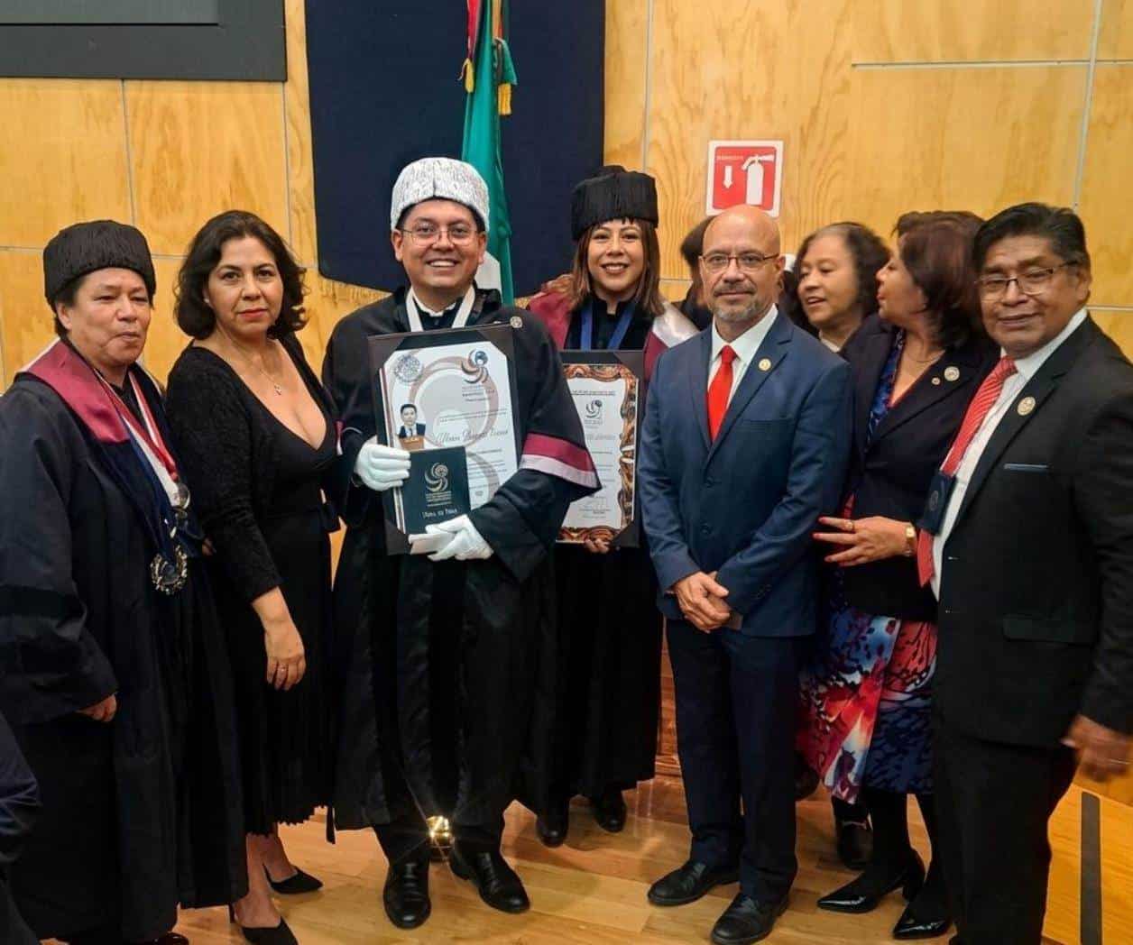 Distingue la UNAM a Marcelo Olán con Doctorado Honoris Causa