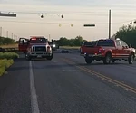 Fallece motociclista tras chocar contra unidad con remolque Fallece motociclista tras chocar contra unidad con remolque