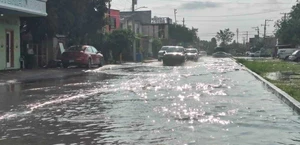 Afectan fuertes lluvias distintos sectores de Reynosa