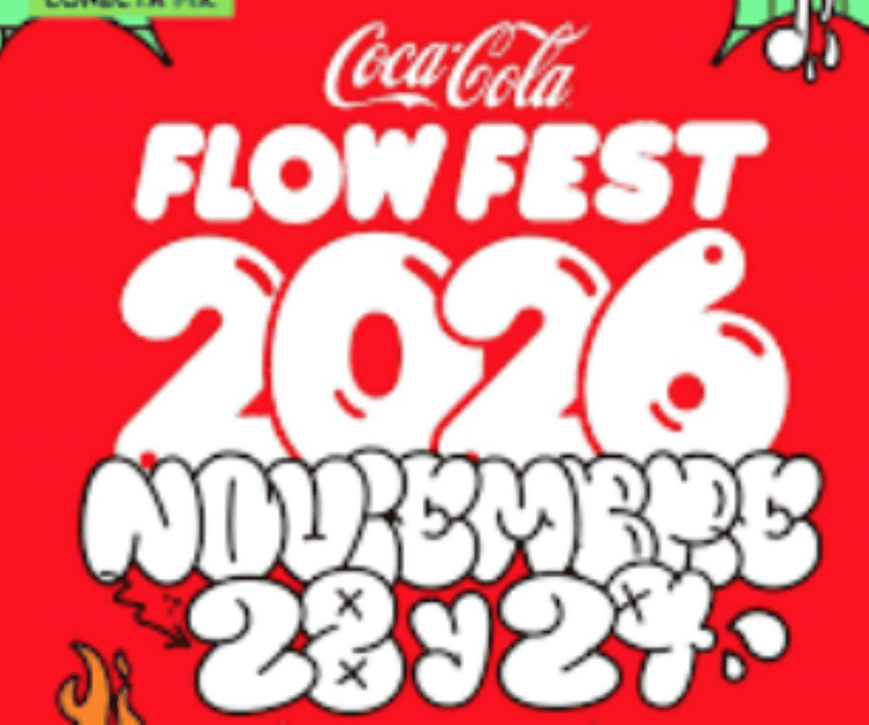 Coca Cola Flow Fest 2026 ya tiene fechas Coca Cola Flow Fest 2026 ya tiene fechas