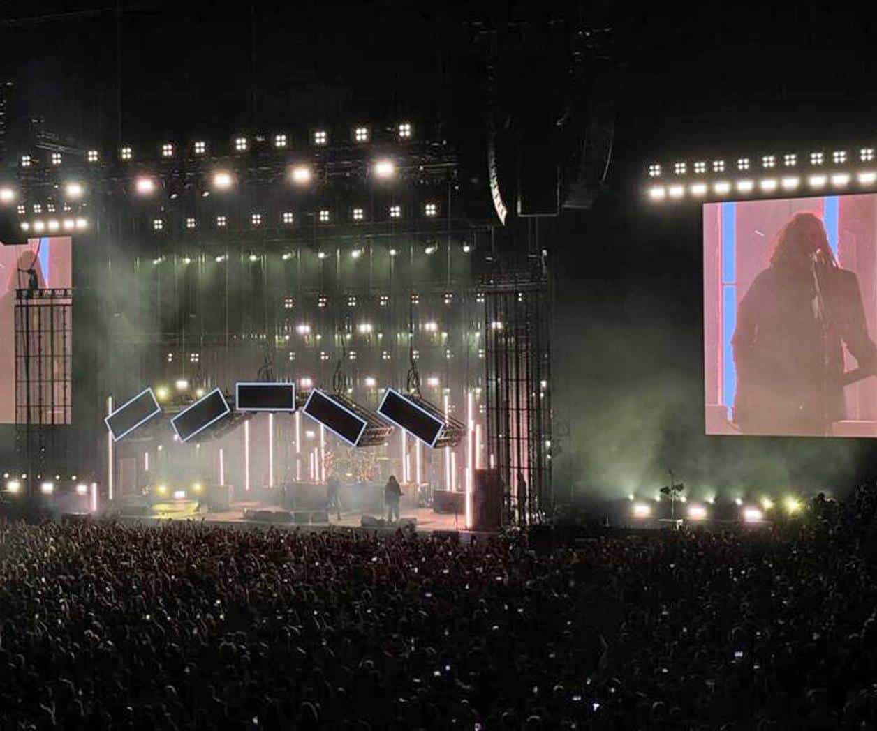 Incendia al Palacio de  los Deportes