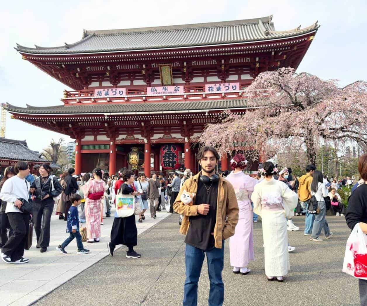 Disfrutan de Japón